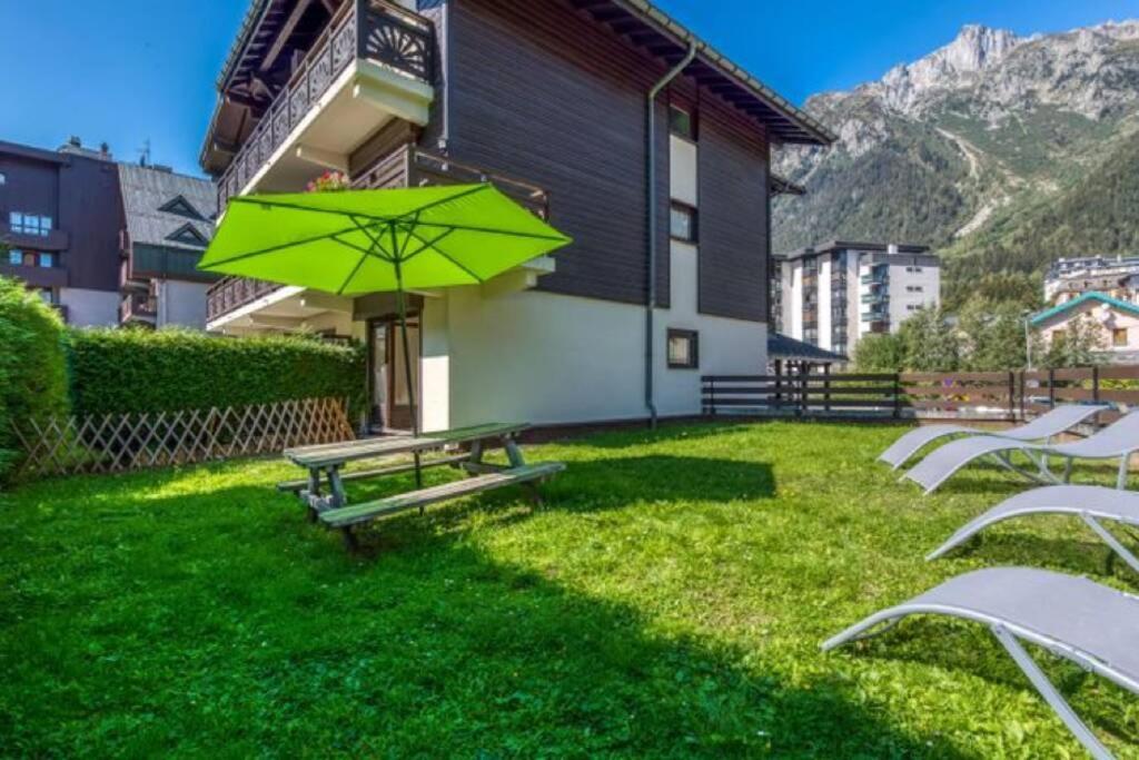 Sapi Happy Sunny Flat With A Garden Apartment Chamonix ภายนอก รูปภาพ