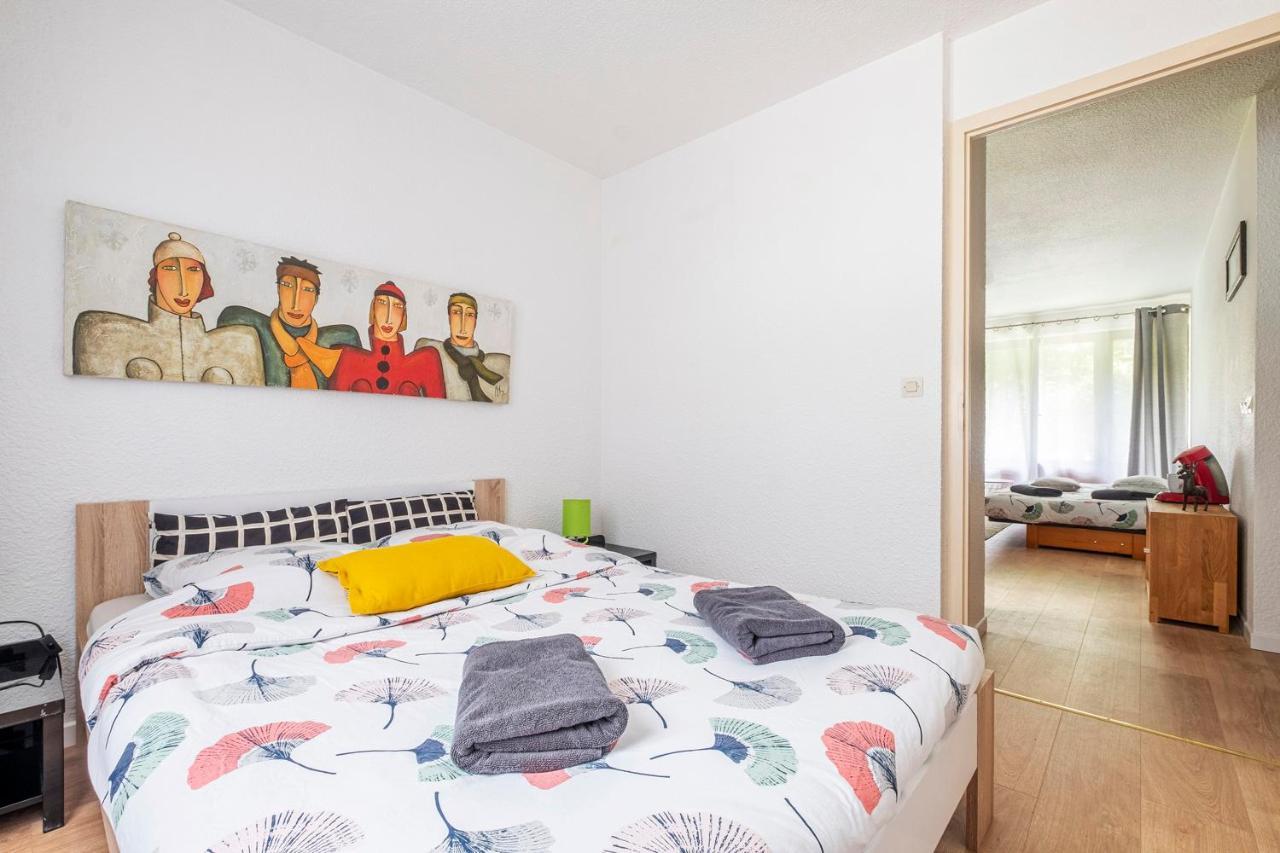 Sapi Happy Sunny Flat With A Garden Apartment Chamonix ภายนอก รูปภาพ